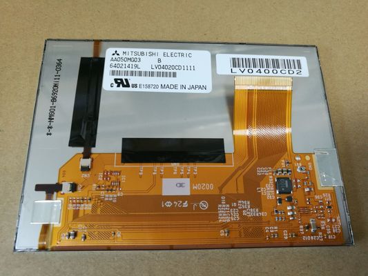 AA050MG03 - T1 Mitsubishi 5INCH 800 × 480 RGB 700CD / M2 WLED TTL Suhu Pengoperasian: -20 ~ 70 ° C TAMPILAN LCD INDUSTRI