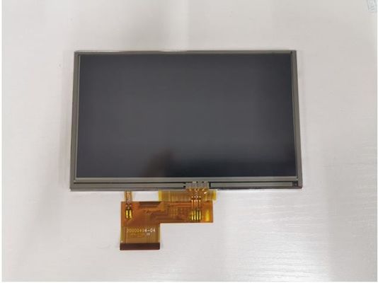 AT050TN34 Innolux 5.0 &quot;480 (RGB) × 272400 cd / m² TAMPILAN LCD INDUSTRI