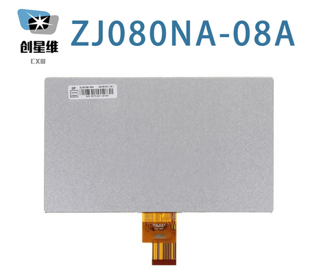 ZJ080NA-08A Chimei Innolux 8.0 &quot; 1024 ((RGB) × 600 500 cd / m2 Tampilan LCD Industri