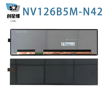 NV126B5M-N42 BOE 12,6&quot; 1920 ((RGB) × 515 400 cd/m2 Tampilan LCD INDUSTRIAL