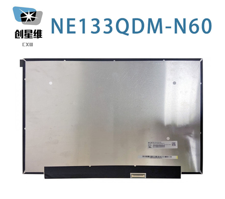 NE133QDM-N60 BOE 13.3" 2560 ((RGB) × 1600, WQXGA 227PPI 300 cd/m2 Tampilan LCD INDUSTRIAL