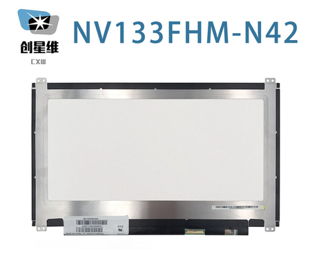 NV133FHM-N42 BOE 13.3&quot; 1920 ((RGB) × 1080, 220 cd/m2 Tampilan LCD Industri