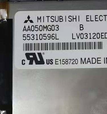 AA050MG03 Mitsubish 5.0 inc 800 (RGB) × 480 Suhu Operasional: -30 ~ 80 ° 900cd / m2 INDUSTRIAL LCD DISPLAY