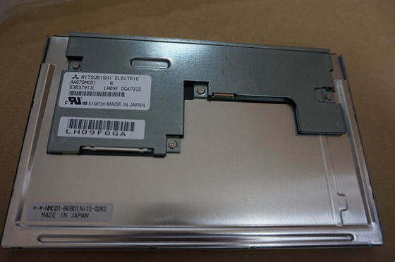 AA070MC01 Mitsubishi 7INCH 800×480 1000CD/M2 WLED LVDS Tampilan LCD INDUSTRIAL