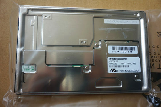 AT070MJ11 Mitsubishi 7INCH 800×480 RGB 1500CD/M2 WLED LVDS Tampilan LCD Industri