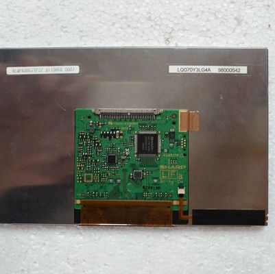 LQ070Y3LG4A Sharp 7 &quot;LCM 800 × 480RGB 350cd / m² LAYAR LCD INDUSTRI