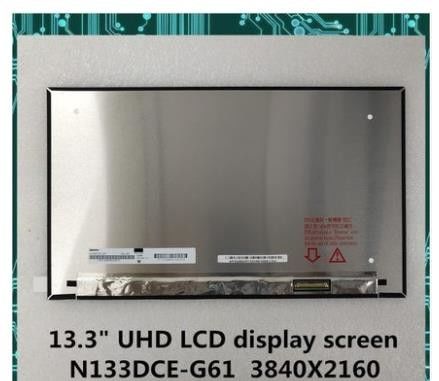 N133DCE-G61 Innolux 13.3&quot; 3840(RGB)×2160 500 cd/m² TAMPILAN LCD INDUSTRI