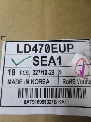 46PPI 700cd/M2 Panel LCD persegi 47,0" 1920×1080 LD470EUP-SEA1 89/89/89/89 (Typ.)