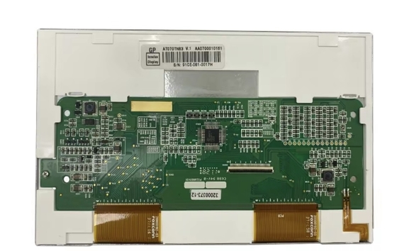 G070VVN01.1 AUO 7.0&quot; 800 ((RGB) × 480 600 cd/m2 Tampilan LCD INDUSTRIAL