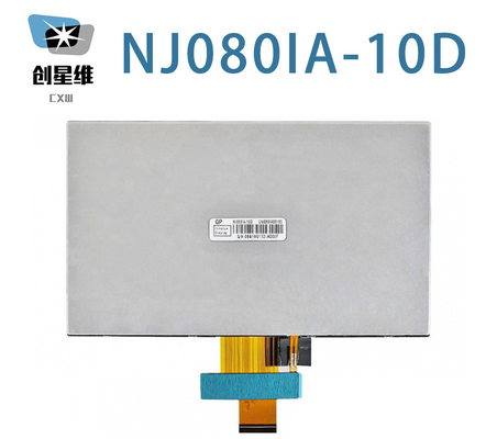 NJ080IA-10D Innolux 8.0&quot; 1024 ((RGB) × 600 500 cd/m2 Tampilan LCD INDUSTRIAL