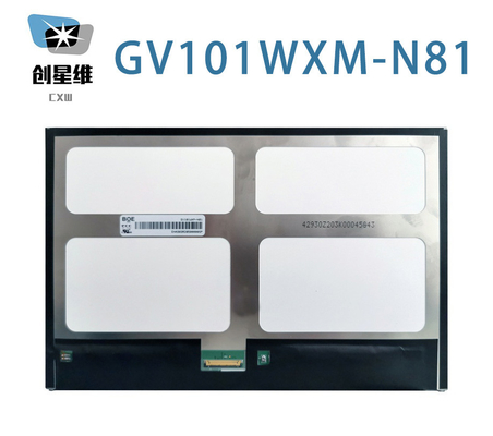 GV101WXM-N81 BOE 10.1&quot; 1280 ((RGB) × 800, 300 cd/m2 Tampilan LCD INDUSTRIAL