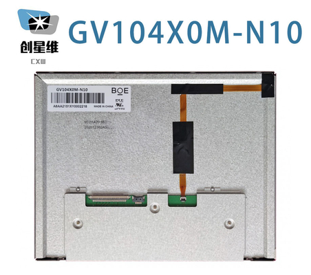 GV104X0M-N10 BOE 10.4&quot; 1024 ((RGB) × 768, 85/85/85/85 (Typ.) ((CR≥10) Tampilan LCD Industri
