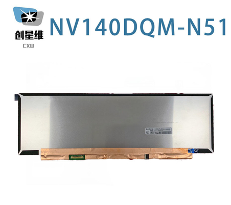 NV140DQM-N51 BOE 14.1&quot; 1920 ((RGB) × 550 400 cd/m2 Tampilan LCD Industri