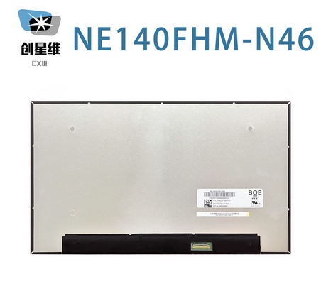 NE140FHM-N46 BOE 14.0&quot; 1920 ((RGB) × 1080, 400 cd/m2 Tampilan LCD INDUSTRIAL