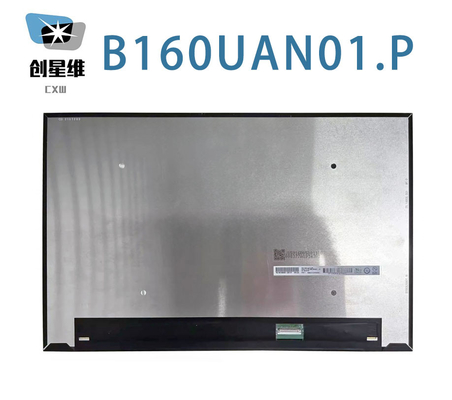B160UAN01.P AUO 16.0&quot; 1920 ((RGB) ×1200, WUXGA 141PPI 350 cd/m2 Tampilan LCD Industri