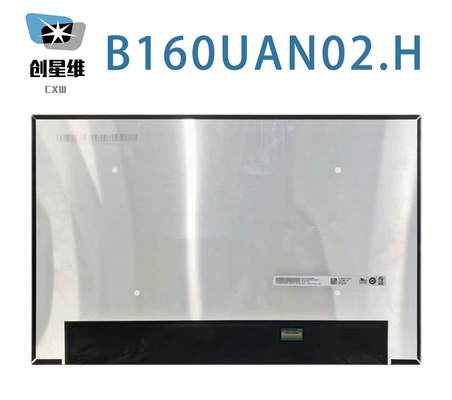 B160UAN02.H AUO 16.0&quot; 1920 ((RGB) × 1200, WUXGA 141PPI 300 cd/m2 Tampilan LCD Industri