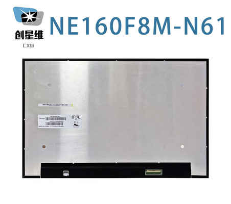 NE160F8M-N61 BOE 16.0&quot; 3072 ((RGB) ×1920 226PPI 400 cd/m2 Tampilan LCD INDUSTRIAL