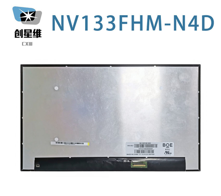 NV133FHM-N4D BOE 13.3&quot; 1920 ((RGB) × 1080, 250 cd/m2 Tampilan LCD INDUSTRIAL