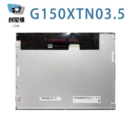 G150XTN03.5 AUO 15.0" 1024 ((RGB) × 768, 350 cd/m2 Tampilan LCD INDUSTRIAL