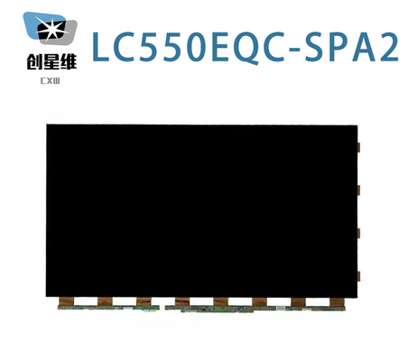 LC550EQC-SPA2 LG Display 55&quot; 3840 ((RGB) × 2160, UHD 80PPI 0 cd/m2 Tampilan LCD INDUSTRIAL