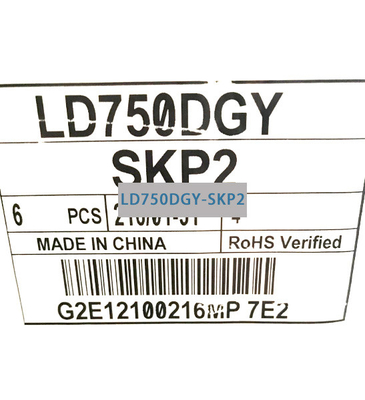 LD750DGY-SKP2 LG Display 75&quot; 3840 ((3) × 2160, 0 cd/m2 Tampilan LCD INDUSTRIAL