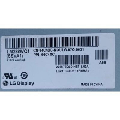 LM238WQ1-SSA1 LG Tampilan 23.8 " 2560 ((RGB) × 1440, 300 cd / m2 Tampilan LCD INDUSTRIAL