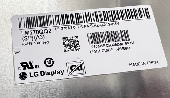 LM270QQ2-SPA3 LG Display 27.0&quot; 5120 ((RGB) × 2880, 540 cd/m2 (Typ.)