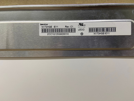 N173HGE-E11 Innolux 17,3&quot; 1920 ((RGB) × 1080, 300 cd/m2 Tampilan LCD Industri