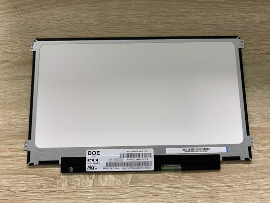 NV116WHM-N49 BOE 11.6&quot; 1366 ((RGB) × 768, 250 cd/m2 Tampilan LCD INDUSTRIAL