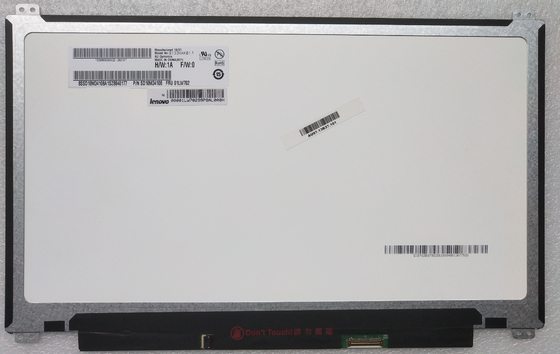B133HAK01.1 AUO 13.3&quot; 1920 ((RGB) × 1080, 250 cd/m2 Tampilan LCD Industri