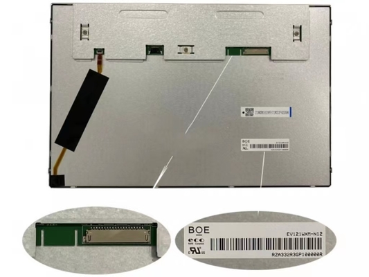 EV121WXM-N12 BOE 12.1&quot; 1280 ((RGB) × 800, 500 cd/m2 Tampilan LCD INDUSTRIAL