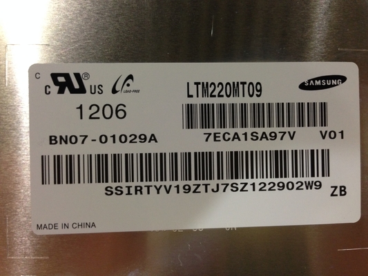 LTM220MT09 Samsung 22,0&quot; 1680 ((RGB) ×1050, 250 cd/m2 Tampilan LCD INDUSTRIAL