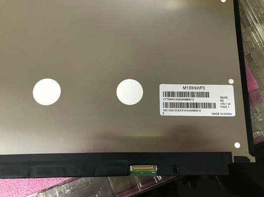 M133NWF3 R0 IVO 13,3" 1920 ((RGB) × 1080, 300 cd/m2 Tampilan LCD INDUSTRIAL