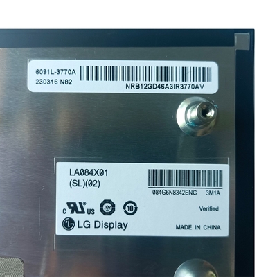 LA084X01-SL02 LG Tampilan 8.4&quot; 1024 ((RGB) × 768, 920 cd/m2 Tampilan LCD INDUSTRIAL