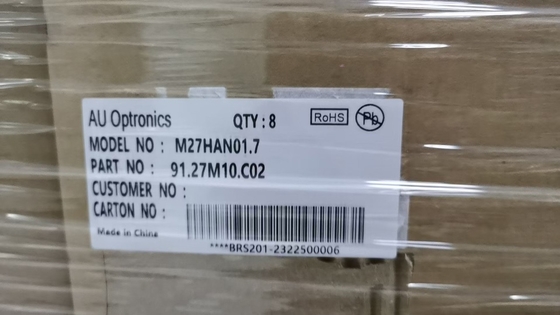 M270HAN01.7 AUO 27.0&quot; 1920 ((RGB) × 1080, 300 cd/m2 Tampilan LCD INDUSTRIAL