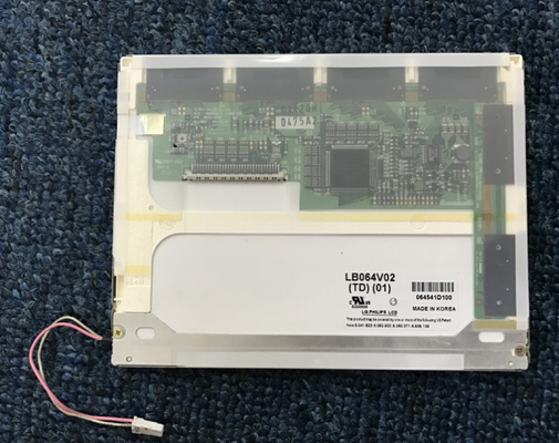 LB064V02-TD01 LG Display 6.4&quot; 640 ((RGB) × 480, VGA 124PPI 250 cd/m2 Tampilan LCD INDUSTRIAL