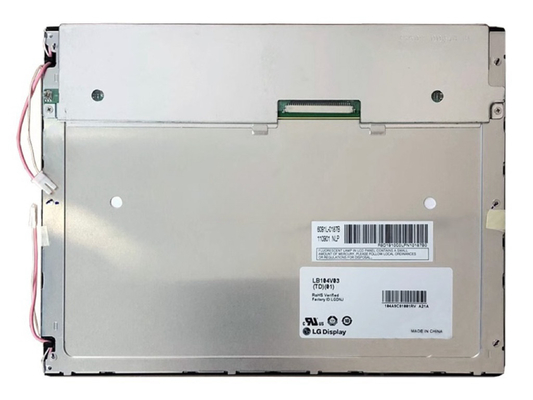 LB104V03-TD01 LG Tampilan 10.4&quot; 640 ((RGB) × 480, VGA 76PPI, 400 cd / m2 Tampilan LCD INDUSTRIAL