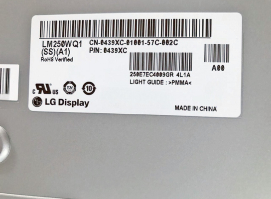 LM250WQ2-SSA1 LG Tampilan 25&quot; 2560 ((RGB) × 1440 Quad-HD 117PPI 300 cd/m2 Tampilan LCD INDUSTRIAL