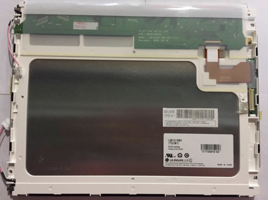 LB121S03-TD01 LG Tampilan 12,1&quot; 800 ((RGB) × 600 SVGA 82PPI 400 cd/m2 Tampilan LCD INDUSTRIAL