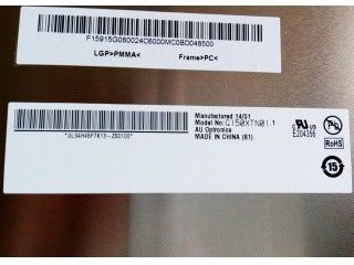 15 Inch Lamp Repaceable TFT LCD G150XTN01.1 Penggunaan Untuk Industri 80/80/60/80 (Typ.)