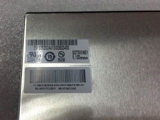 G070VVN01.1 7 Inch 800*480 Tampilan LCD Kecerahan Tinggi 80/80/80/80 (Jenis)