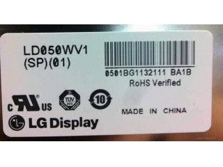 LD050WV1-SP01 5.0 Inch 480 ((RGB) × 800 500 cd/m2 LG TFT Display