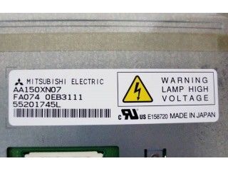 AA150XN07 4 Pcs CCFL TFT LCD 15 Inch Layar TFT Industri