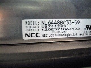 10.4 INCH NEC TFT Display NL6448BC33-59 70/70/45/55 (jenis)