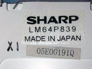 LM64P839 84PPI 640×480 VGA 9.4 INCH Sharp TFT LCD Display 25/25/20/10 (Typ.)