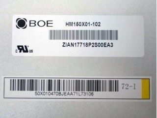 HM150X01-102 15 Inch Upside I/F Medical TFT LCD Panel 80/80/80/80 (Typ.)