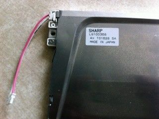 LQ10D368 CCFL Backlight 10,4" 640×480 Sharp TFT Panel Lingkungan -10 ~ 65 °C