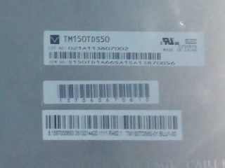 15 Inch TM150TDS50 Antiglare 20 Pin Connector Dengan LED Driver 80/80/80/80