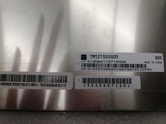 12.1 inci TM121SDSG05 55% NTSC LED Driver Tianma TFT 80/80/65/75 (Typ.)