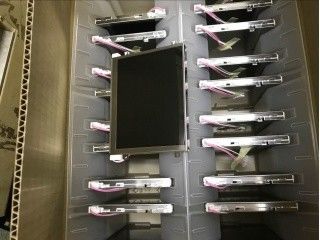 640×480 6.4" sudut pandang 70/70/40/70 LQ064V3DG01 VGA 124PPI TFT LCD Panel